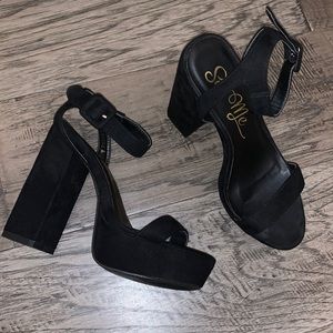 Platform Block Heels
